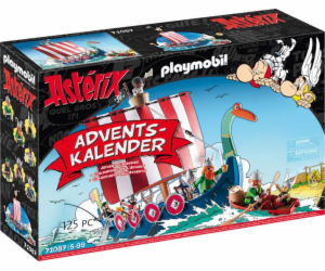 Adventní kalendář Playmobil, Asterix, 125 dílků | 71087