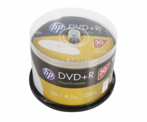 DVD+R HP 4,7 GB (120min) 16x Inkjet Printable 50-cake