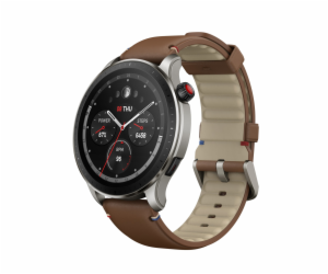 Amazfit GTR 4 Chytré hodinky hnědé