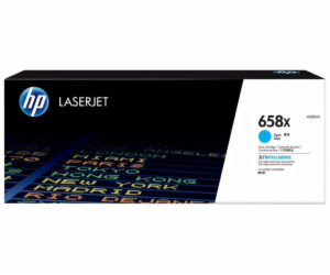 HP 658X Cyan LaserJet Toner Cartridge (28,000 pages)