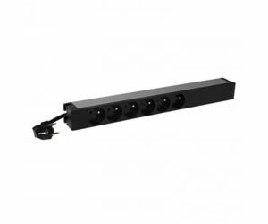 LEGRAND PDU Základní, 1U-19", výstup 6x 230V (CZ/FR), 1-f...