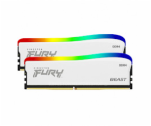 Kingston FURY Beast White/DDR4/32GB/3600MHz/CL17/2x16GB/R...