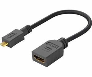 PremiumCord Flexi adaptér HDMI Typ A samice - micro HDMI ...