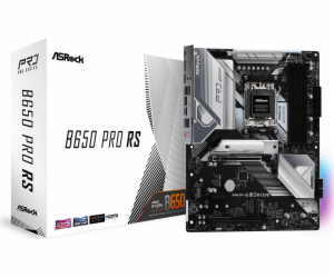 ASRock MB Sc AM5 B650 PRO RS, AMD B650, 4xDDR5, 1xDP, 1xHDMI