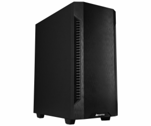 CHIEFTEC skříň AS-01B-OP, mini-ITX, Black, bez zdroje