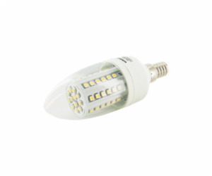 WE LED žárovka 60xSMD 3,5W E14 teplá bílá–svíčkC35