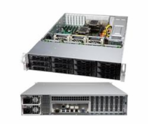 SUPERMICRO 2U chassis 12x 3,5" HS SAS3/SATA/NVMe, 2x920W ...