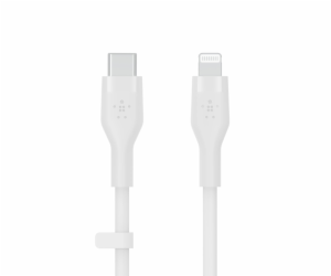 Belkin Flex Lightning/USB-C 15W 2m, mfi, 15W, bílý CAA009...