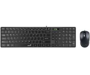 Set klávesnice + myš Genius SlimStar C126 , drátový, CZ+S...