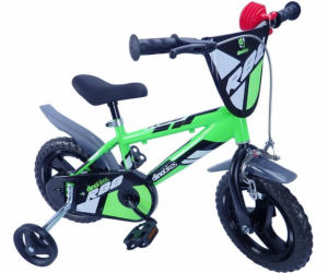 Dětské jízdní kolo Dino Bikes 412UL zelené 12" chlapecké ...