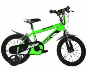 Dětské jízdní kolo Dino Bikes 414UL zelené 14" chlapecké