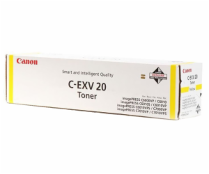 Canon originální  TONER CEXV20 YELLOW IP C7000VP/C7010VP/...