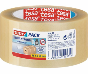 Tesa Packband 66m x 50mm Ultra strong transparent  57176