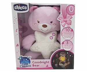 Chicco Bedtime Bear růžový (276696)