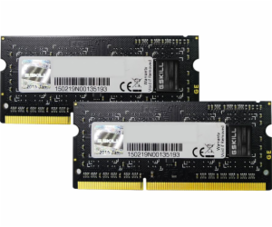 G.Skill 8GB DDR3 8GBSQ Kit SO-Dimm 1600 CL9 (2x4GB)