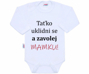 Body s potiskem New Baby a zavolej MAMKU!