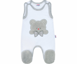 Luxusní kojenecké dupačky New Baby Honey Bear s 3D aplikací