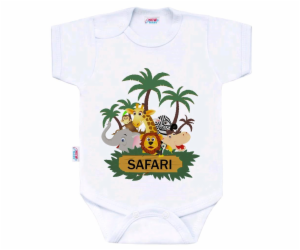 Body s potiskem New Baby SAFARI