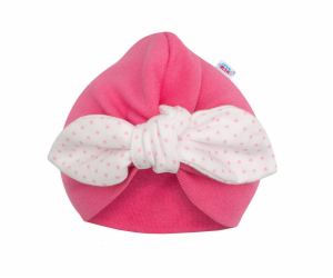 Dívčí čepička turban New Baby For Girls dots