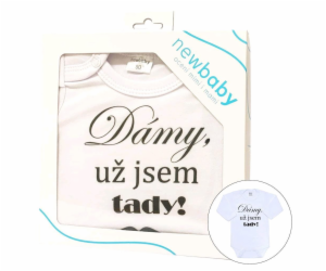 Body s potiskem New Baby Dámy, už jsem tady! - dárkové ba...