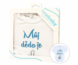 Body s potiskem New Baby Můj děda je jednička - dárkové b...