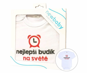 Body s potiskem New Baby nejlepší budík na světě - dárkov...