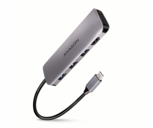 AXAGON HMC-HCR3A, USB 3.2 Gen 1 hub, porty 3x USB-A, HDMI...