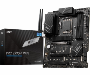 MSI MB Sc LGA1700 PRO Z790-P WIFI, Intel Z790, 4xDDR5, 1x...