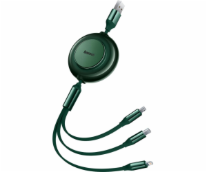 Baseus Bright Mirror 2, USB kabel 3 v 1 pro micro USB / U...