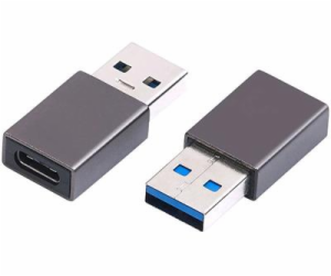 C-TECH adaptér USB 3.2 Type-C na USB A (CF/AM)