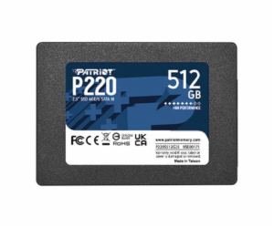 SSD disk Patriot P220 2,5" 512GB, SATA III