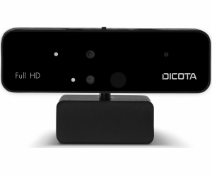 Dicota Webcam PRO Face Recognition - Webcam - Farbe