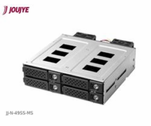 Jou Jye Backplane SATA3/SAS3 4x 2,5"HDD do 5,25" RoHS, 2x...