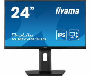 iiyama ProLite/XUB2493HS-B5/23,8"/IPS/FHD/75Hz/4ms/Black/3R