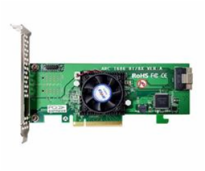 ARECA Tri-mode RAID0/1/10 card 8-port int. (SFF-8654), PC...