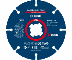 Bosch EXPERT X-LOCK Carbide MultiWheel Trennscheibe, O 115mm