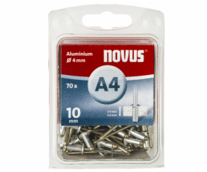 NOVUS Rivets A 4 X 10 ST ALU 70pc