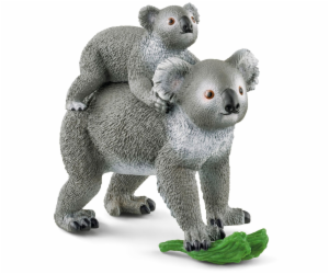 Schleich Wild Life      42566 Koala Mutter mit Baby