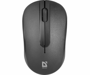 MOUSE DEFENDER DATUM MM-285 RF BLACK OPTICAL 1600dpi 3P