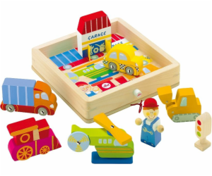 Sevi 81677 Block puzzle Buildings