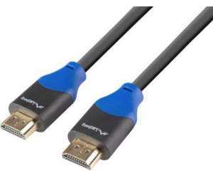 Kabel Lanberg HDMI M/M v2.0 1,8 m 4K Plná měď černá skříňka