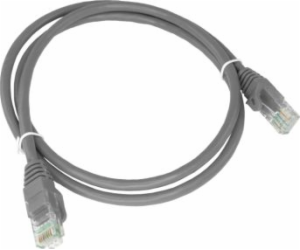 Patch-cord U/UTP cat.6 PVC 0.25m grey ALANTEC