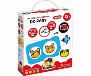 Puzzle kontrastowe - Do pary