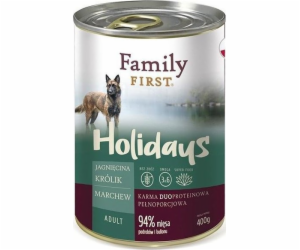 FAMILY FIRST Holidays Adult Lamb Rabbit Carrot - Wet dog ...