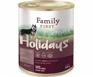 FAMILY FIRST Junior Lamb with beets - Wet dog food - 400 g