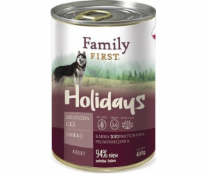 FAMILY FIRST Adult Lamb with potato - Wet dog food - 400 g