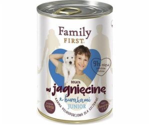 FAMILY FIRST Adult Lamb with potato - Wet dog food - 800 g