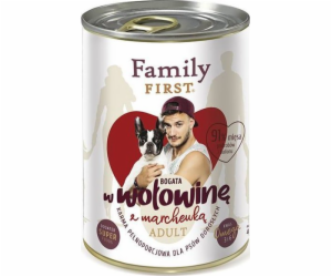 FAMILY FIRST Adult Chicken with beets - Wet dog food - 400 g