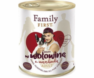 FAMILY FIRST Adult Chicken with beets - Wet dog food - 800 g