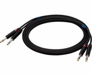 SSQ JSJS1 SS-1456 Cable 2x Jack Stereo - 2x Jack Stereo 1...